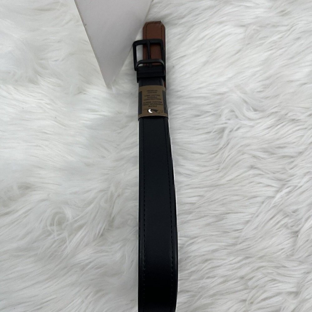 NEW Class Club Reversible Belt Boys Pant Size 6/8 Size 22/24 Brown Black Church